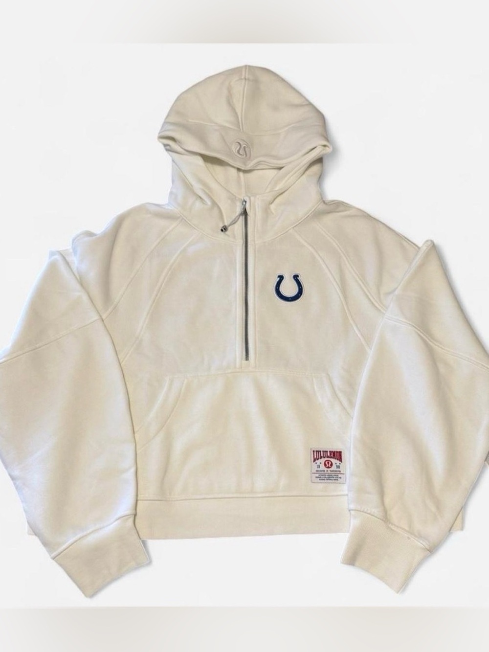 NWT Lululemon x NFL Indianapolis Colts Womens Oversized Half-Zip Hoodie XL/XXL
